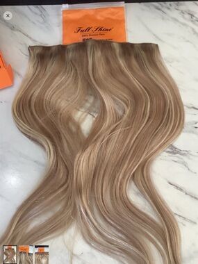 Blonde Tape-In Extensions - Ash Blonde
